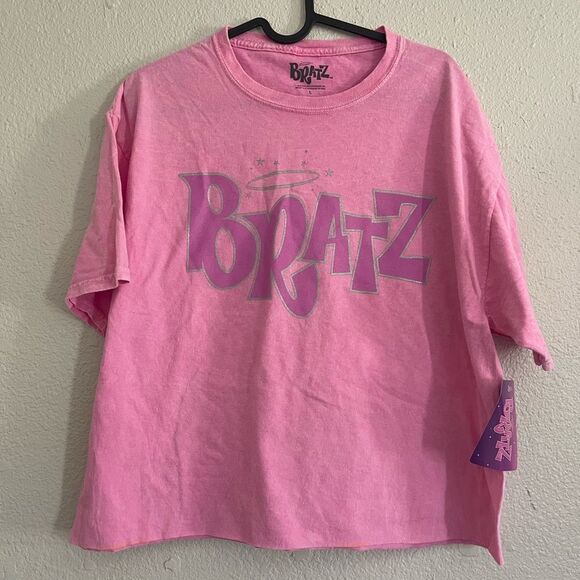 BRATZ PINK CROP TOP - Picture 1 of 3